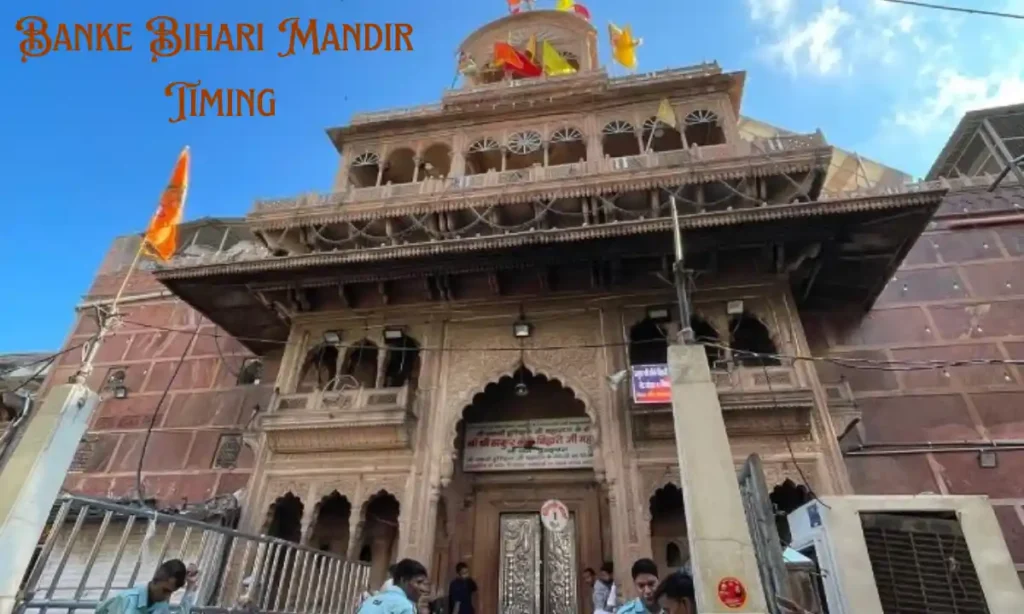 Banke Bihari Mandir Timing