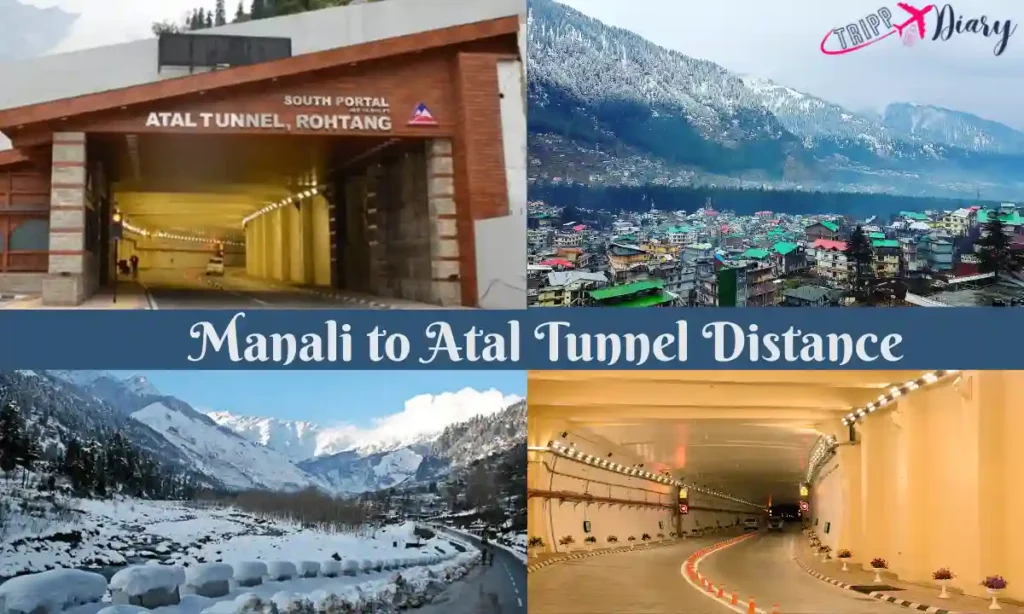 Manali to Atal Tunnel Distance
