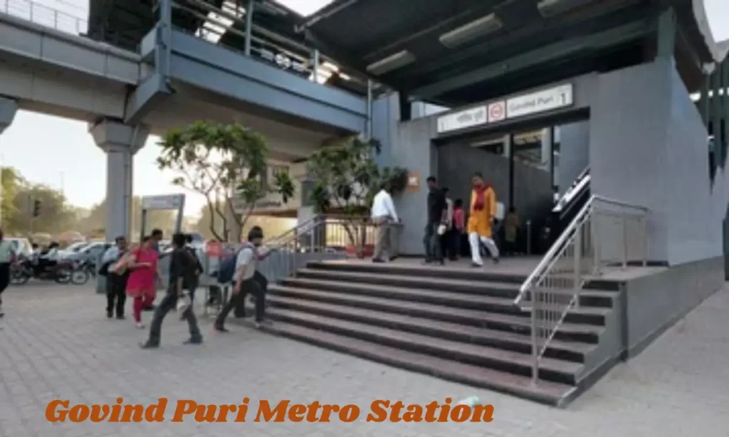 Govind Puri Metro Station